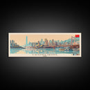 Chongqing, China Panoramic Canvas Print, Chongqing, China Painting, China Art, Chongqing Travel Poster, Travel Art, Living Room Painting