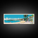 Contagem, Brazil Panoramic Canvas Print, Contagem, Brazil Painting, Brazil Art, Contagem Travel Poster, Travel Art, Guest Room Painting