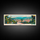 Envigado, Colombia Panoramic Canvas Print, Envigado, Colombia Painting, Colombia Art, Envigado Travel Poster, Travel Art, Guest Room Painting