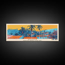 Goma, Congo Panoramic Canvas Print, Goma, Congo Painting, Congo Art, Goma Travel Poster, Travel Art, Housewarming Gift