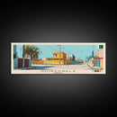 Gujranwala, Pakistan Panoramic Canvas Print, Gujranwala, Pakistan Painting, Pakistan Art, Gujranwala Travel Poster, Travel Art, Housewarming Gift