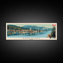Kamloops, Canada Panoramic Canvas Print, Kamloops, Canada Painting, Canada Art, Kamloops Travel Poster, Travel Art, Vacation Gift