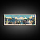 Kilmarnock, Scotland Panoramic Canvas Print, Kilmarnock, Scotland Painting, Scotland Art, Kilmarnock Travel Poster, Travel Art, Living Room Painting