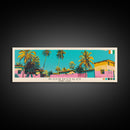 Korhogo, Ivory Coast Panoramic Canvas Print, Korhogo, Ivory Coast Painting, Ivory Coast Art, Korhogo Travel Poster, Travel Art, Vacation Gift