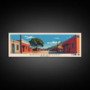 Krugersdorp, South Africa Panoramic Canvas Print, Krugersdorp, South Africa Painting, South Africa Art, Krugersdorp Travel Poster, Travel Art, Guest Room Painting