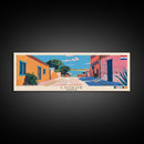 Luque, Paraguay Panoramic Canvas Print, Luque, Paraguay Painting, Paraguay Art, Luque Travel Poster, Travel Art, Guest Room Painting
