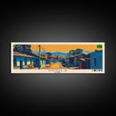 Ndola, Zambia Panoramic Canvas Print, Ndola, Zambia Painting, Zambia Art, Ndola Travel Poster, Travel Art, Guest Room Painting