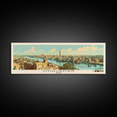 Omdurman,  Sudan Panoramic Canvas Print, Omdurman,  Sudan Painting,  Sudan Art, Omdurman Travel Poster, Travel Art, Housewarming Gift