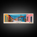 Paita, Peru Panoramic Canvas Print, Paita, Peru Painting, Peru Art, Paita Travel Poster, Travel Art, Guest Room Painting