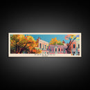 Paysandu, Uruguay Panoramic Canvas Print, Paysandu, Uruguay Painting, Uruguay Art, Paysandu Travel Poster, Travel Art, Housewarming Gift