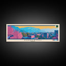 Rawalpindi, Pakistan Panoramic Canvas Print, Rawalpindi, Pakistan Painting, Pakistan Art, Rawalpindi Travel Poster, Travel Art, Vacation Gift