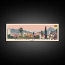 Santa Cruz de la Sierra, Bolivia Panoramic Canvas Print, Santa Cruz de la Sierra, Bolivia Painting, Bolivia Art, Santa Cruz de la Sierra Travel Poster, Travel Art, Housewarming Gift