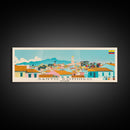 Santo Domingo, Ecuador Panoramic Canvas Print, Santo Domingo, Ecuador Painting, Ecuador Art, Santo Domingo Travel Poster, Travel Art, Housewarming Gift