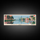 South Tangerang, Indonesia Panoramic Canvas Print, South Tangerang, Indonesia Painting, Indonesia Art, South Tangerang Travel Poster, Travel Art, Guest Room Painting