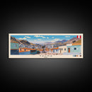 Tacna, Peru Panoramic Canvas Print, Tacna, Peru Painting, Peru Art, Tacna Travel Poster, Travel Art, Guest Room Painting