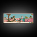 Touba, Senegal Panoramic Canvas Print, Touba, Senegal Painting, Senegal Art, Touba Travel Poster, Travel Art, Guest Room Painting