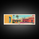Trujillo, Peru Panoramic Canvas Print, Trujillo, Peru Painting, Peru Art, Trujillo Travel Poster, Travel Art, Guest Room Painting
