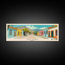 Yacuiba, Bolivia Panoramic Canvas Print, Yacuiba, Bolivia Painting, Bolivia Art, Yacuiba Travel Poster, Travel Art, Living Room Painting