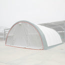 Front/Rear Panel with Roll-up Door for W30'xH15' Storage Shelter