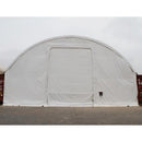 Front cover with Winch door for Shipping Container Canopy Shelter 40'x40'x11'