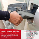 Fuel Transfer Pump with Nozzle for Flow Control and Stop by LJGDeals