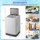 Full-Automatic Washing Machine Washer and Spin Combo by LJGDeals
