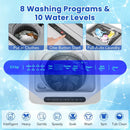 Full-Automatic Washing Machine Washer and Spin Combo by LJGDeals