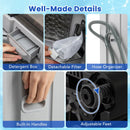 Full-Automatic Washing Machine Washer and Spin Combo by LJGDeals