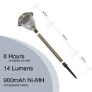 SmartYard (Member’s Mark) 5-Pack Oil-Rubbed Bronze LED Solar Path Lights
