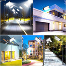 4800W LED Street Light Outdoor - [Warm White] 3000K Solar Street Lights , Dusk to Dawn, Motion Sensor With Remote