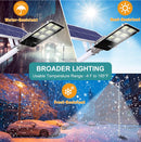 8800 Watt Solar Street Lights, with Remote Control 105000LM LED Dusk to Dawn Solar Light 6500K Super Bright Solar Flood Light