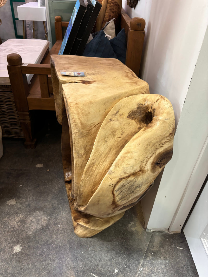 Organic Suar Console Carving Deco (A)