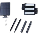 3 Color Temperature 180° Solar Powered Flood Light Outdoor 230 Lumen - Waterproof Bright LED Spotlight by Outdoor Solar Outlet