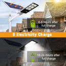 8800 Watt Solar Street Lights, with Remote Control 105000LM LED Dusk to Dawn Solar Light 6500K Super Bright Solar Flood Light