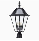 SmartYard LED Post Solar Light 22’ Outdoor,Dusk to Dawn Vintage Street Lights, 300LM, 2700K,Cast Aluminum