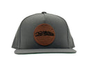 Pike Trail Rawhide Leather Patch Hats