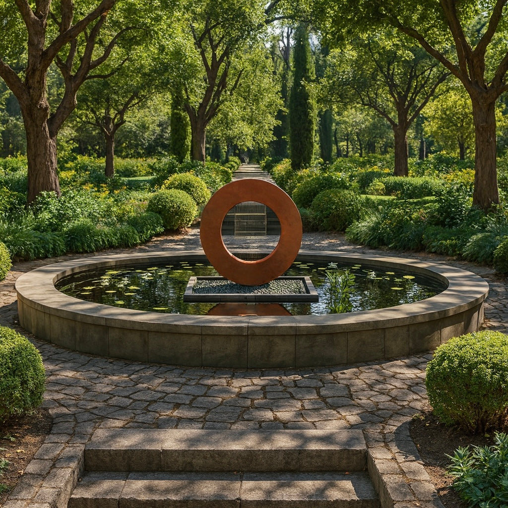 Halo Rain Curtain Fountain, photo 7 of 17