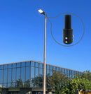 Single Spoke Arm Bracket Square/Round Base