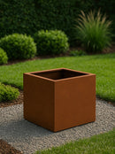 Square Steel Planters