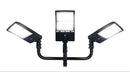 320W LED Parking Lot Light Hard Wired 48,000LM, Hot Wire UL Listed Industrial Grade LED Shoebox Parking Pole Light 5000K IP65 Waterproof