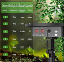 Solar Drip Irrigation System Kit, Automatic Watering System with 6 Timer Modes With 15 Heads