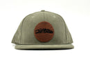 Pike Trail Rawhide Leather Patch Hats