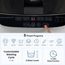 Automatic Washing Machine 7.7 lbs with 8 Programs & Drain Pump