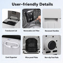 Automatic Washing Machine 7.7 lbs with 8 Programs & Drain Pump