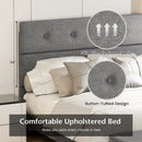 Full/Queen/Twin Upholstered Bed Frame with Ottoman Storage by LJGDeals
