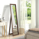 Full Length Mirror with Stand and Solid Wood Frame by LJGDeals