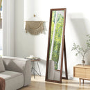 Full Length Mirror with Stand and Solid Wood Frame by LJGDeals