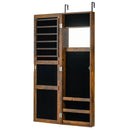 Jewelry Cabinet Wall or Door Mounted Jewelry Armoire Modern Hanging Jewelry Organizer by LJGDeals