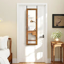 Jewelry Cabinet Wall or Door Mounted Jewelry Armoire Modern Hanging Jewelry Organizer by LJGDeals