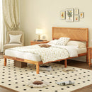 Twin/Full/Queen Size Bed Frame with Headboard and Storage Space by LJGDeals